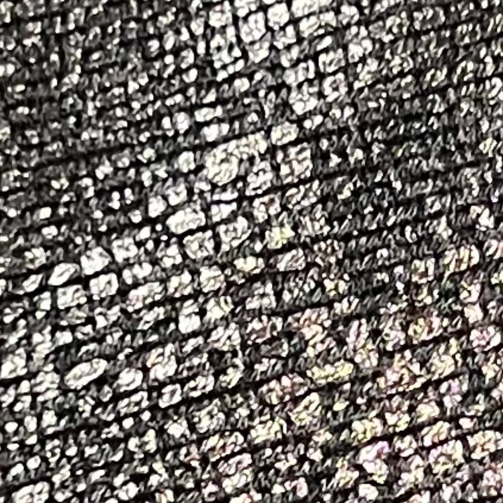 Calvin Klein Metallic Gunmetal Silver Snakeskin Sheath Sleeveless Dress SIZE 6 - Picture 8 of 11